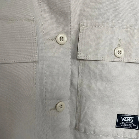 Vans Women’s Clark Chore Jacket in Sandshell Size XS - Picture 9 of 15
